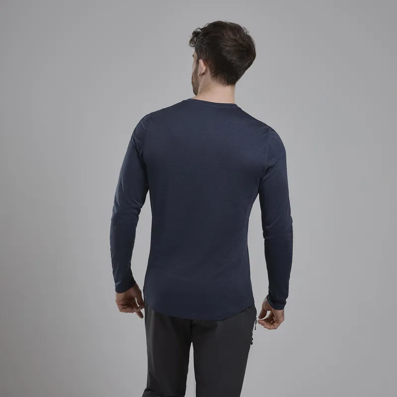 Montane Men's Dart Long Sleeve T-Shirt Eclipse Blue-2