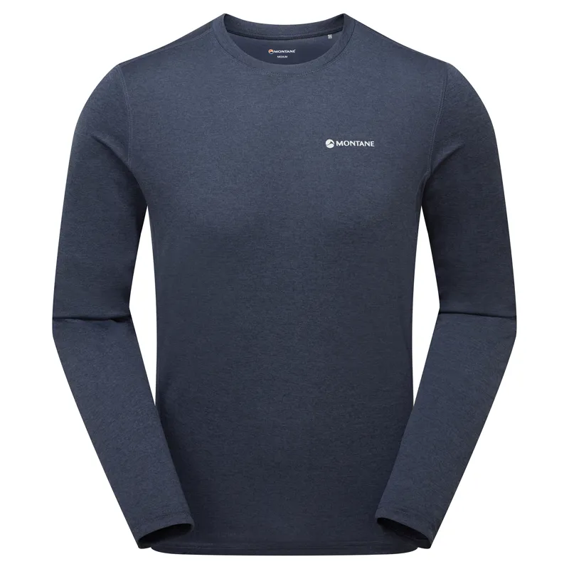 Montane Men's Dart Long Sleeve T-Shirt Eclipse Blue
