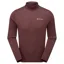 Montane Men's Dart Zip Neck Dark Garnet
