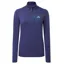 Mountain Equipment Womens Lumiko Zip-T Amethyst/Medieval Blue