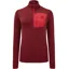 Mountain Equipment Womens Lumiko Zip-T Rhubarb/Capsicum Red