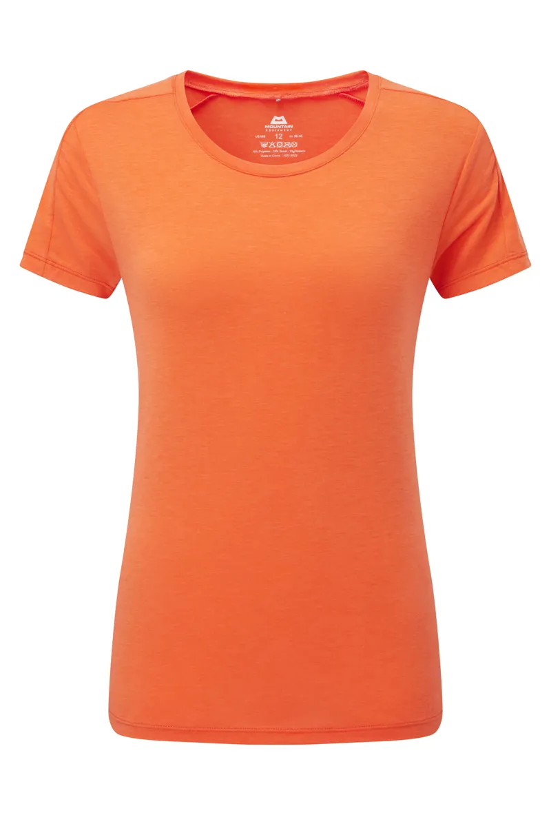 Mountain Equipment Womens Headpoint Tee Vermillion