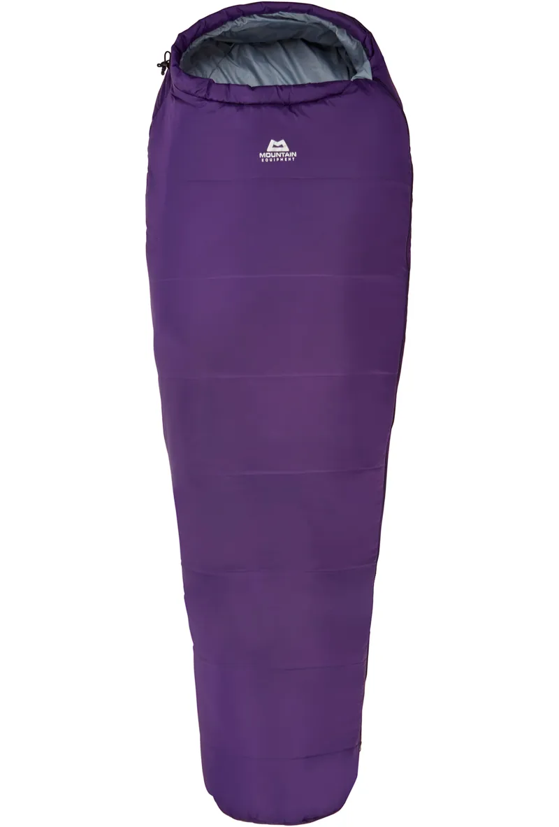 Mountain Equipment Womens Lunar I Sleeping Bag Tyrian Purple - Long
