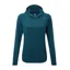 Mountain Equipment Womens Glace Hooded Top Majolica Blue
