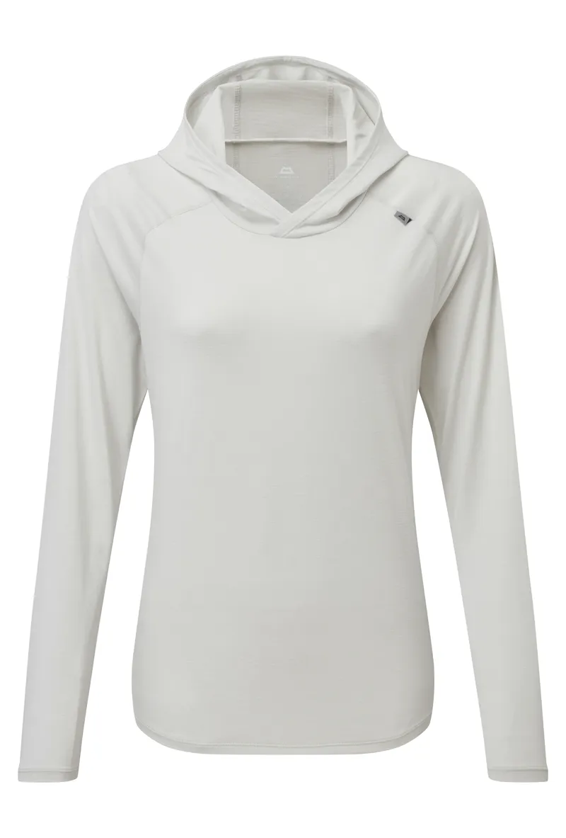 Mountain Equipment Womens Glace Hooded Top Glacier