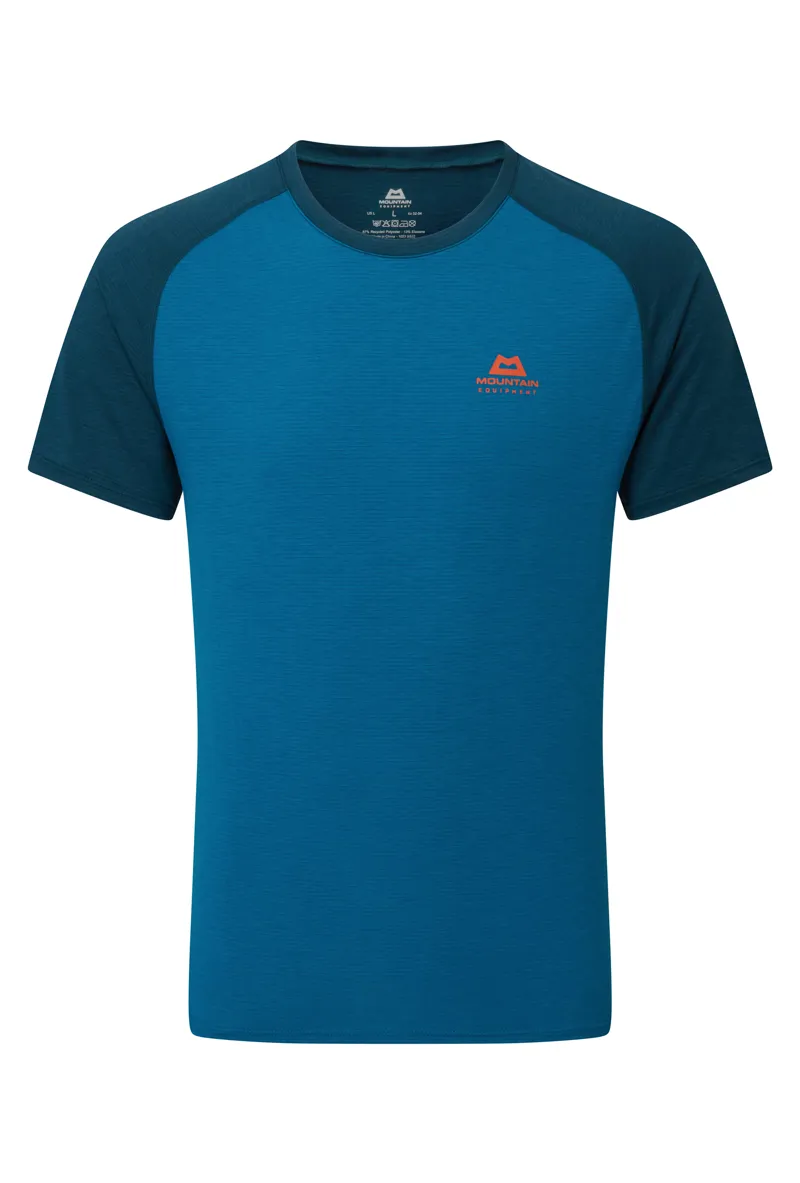 Mountain Equipment Mens Nava Crew Mykonos Blue