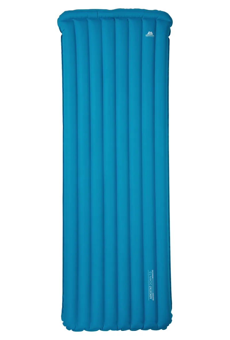 Mountain Equipment Aerostat Down 7.0 Mat Mykonos Blue -  Wide Regular