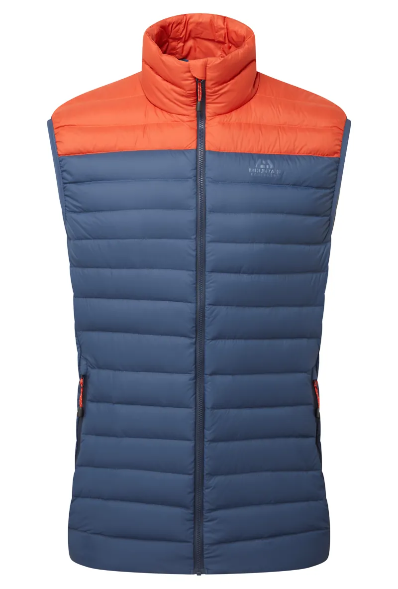 Mountain Equipment Mens Earthrise Vest Dusk/Red Rock