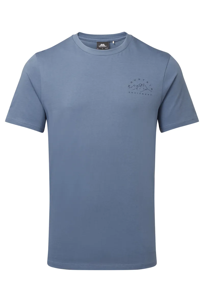 Mountain Equipment Mens Ekur T-Shirt Bluefin