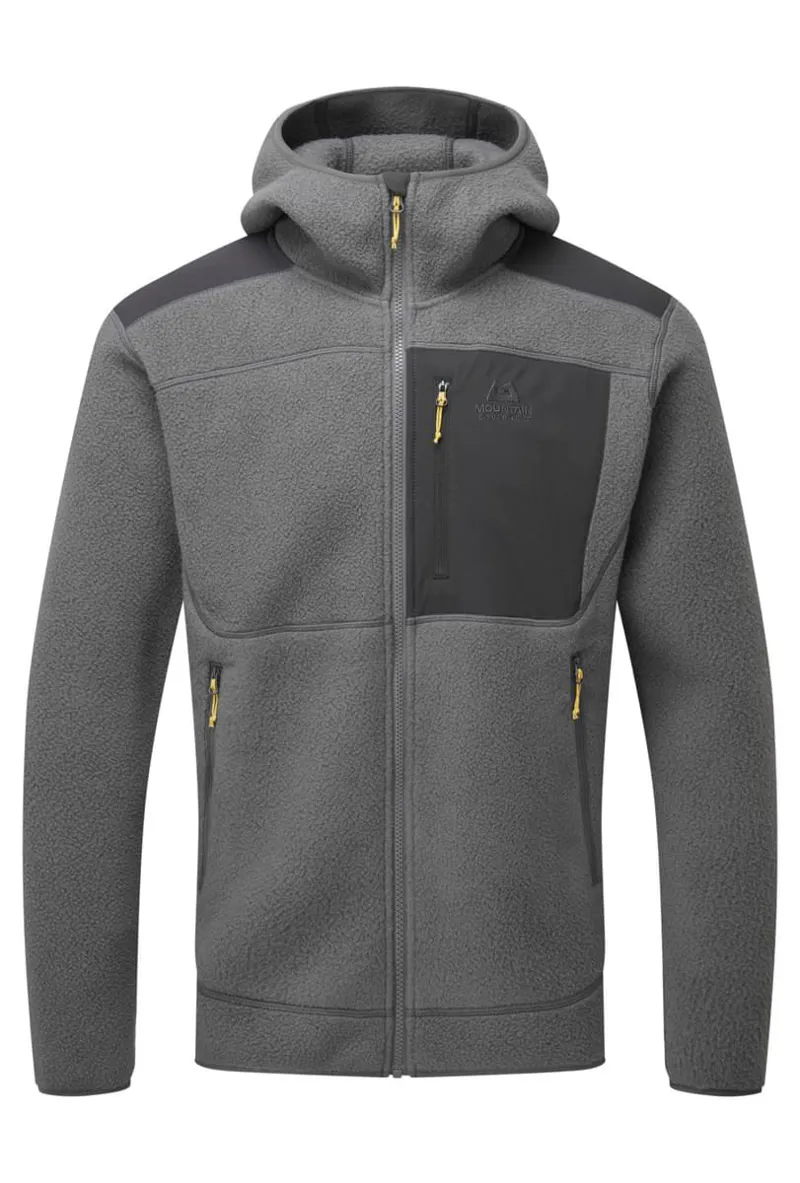Mountain Equipment Men's Highpile Hoodie Anvil Grey/Black