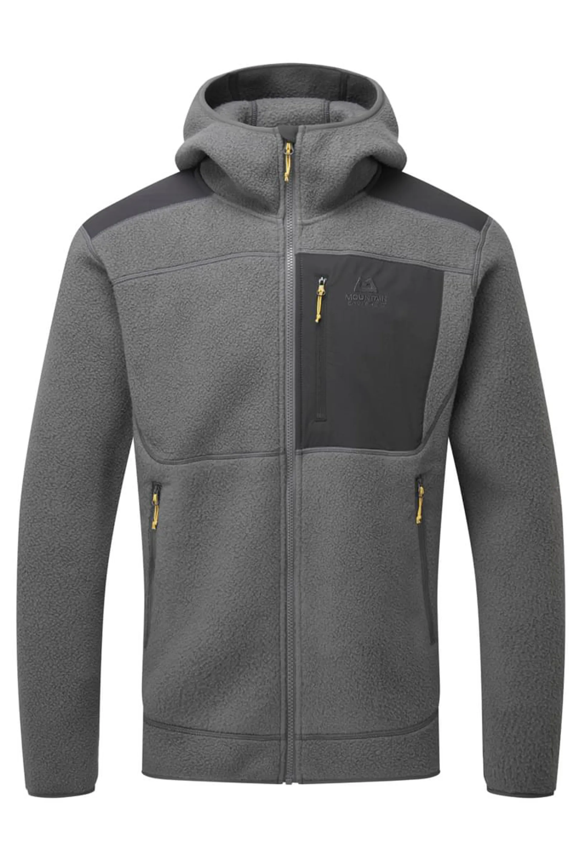 Mountain Equipment Men's Highpile Hoodie Anvil Grey/Black