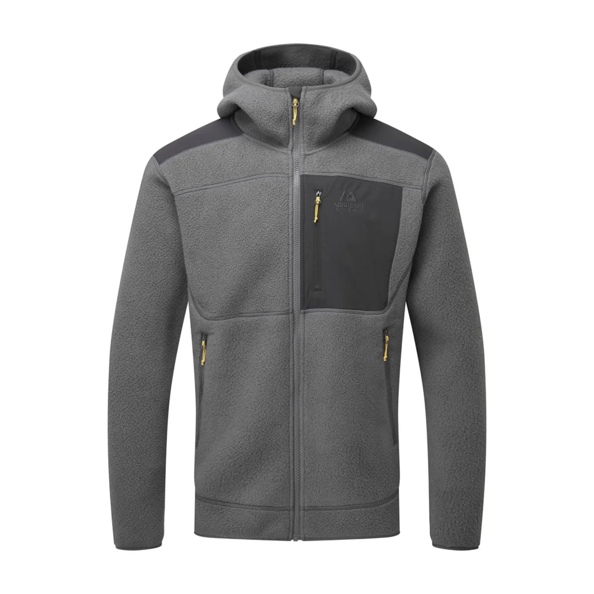 Mountain Equipment Men's Highpile Hoodie Anvil Grey/Black