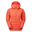 Mountain Equipment Women's Earthrise Hooded Pullover Mandarin Red