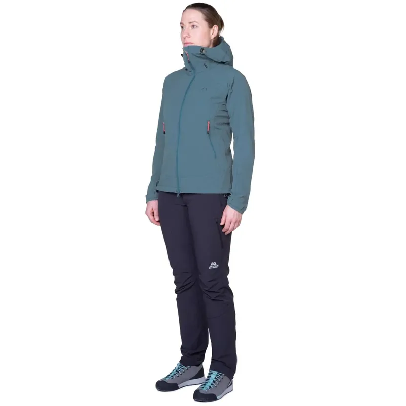Mountain Equipment Women's Frontier Hooded Jacket Black-3