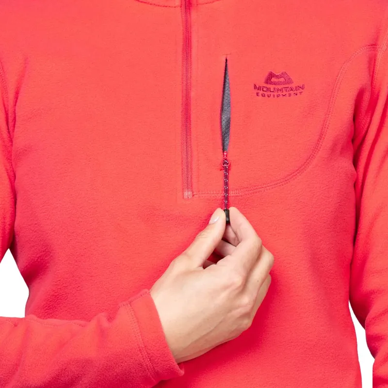 Mountain Equipment Womens Micro Zip-T Black-5