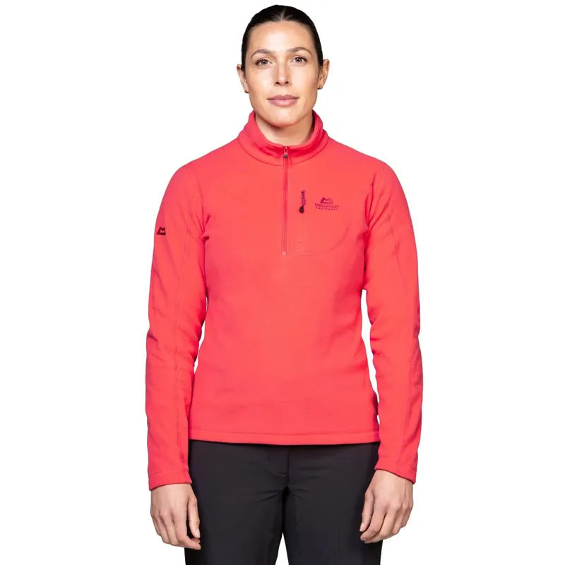 Mountain Equipment Womens Micro Zip-T Black-1