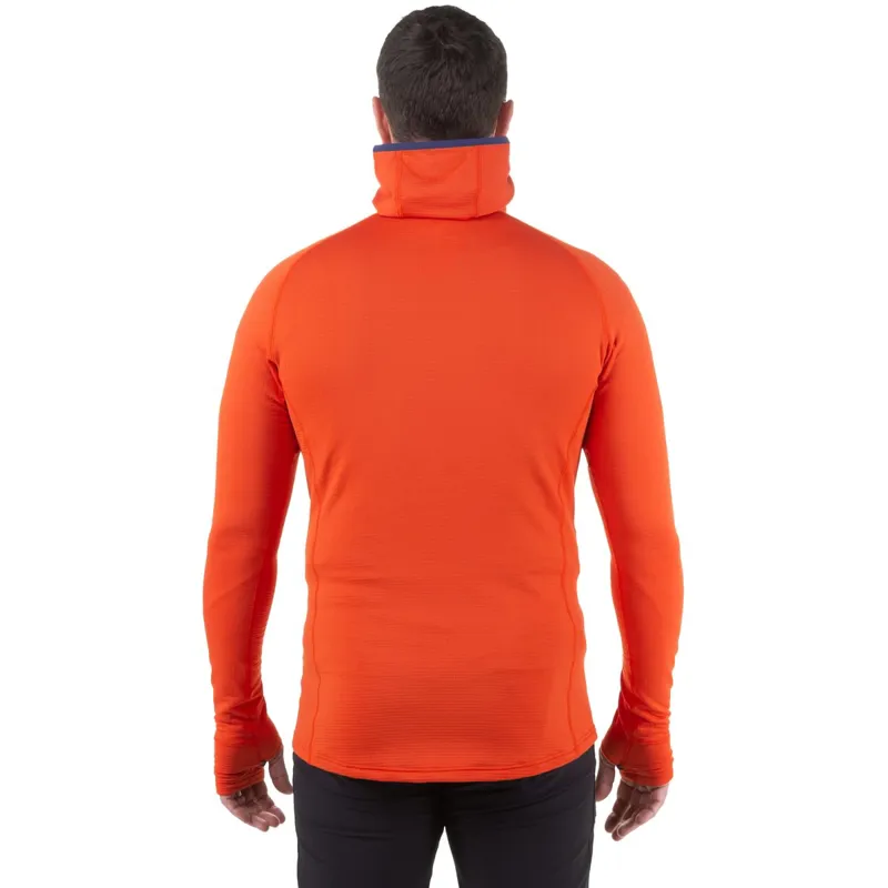 Mountain Equipment Mens Eclipse Hooded Zip-T Medieval Blue-2