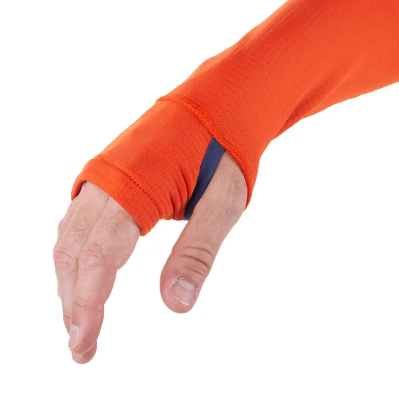 Mountain Equipment Mens Eclipse Hooded Zip-T Medieval Blue-8