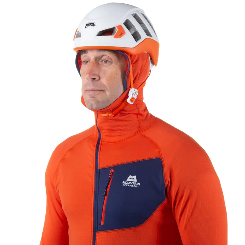 Mountain Equipment Mens Eclipse Hooded Zip-T Medieval Blue-4