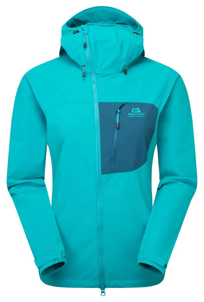 Mountain Equipment Women's Squall Hooded Jacket Topaz/Majolica