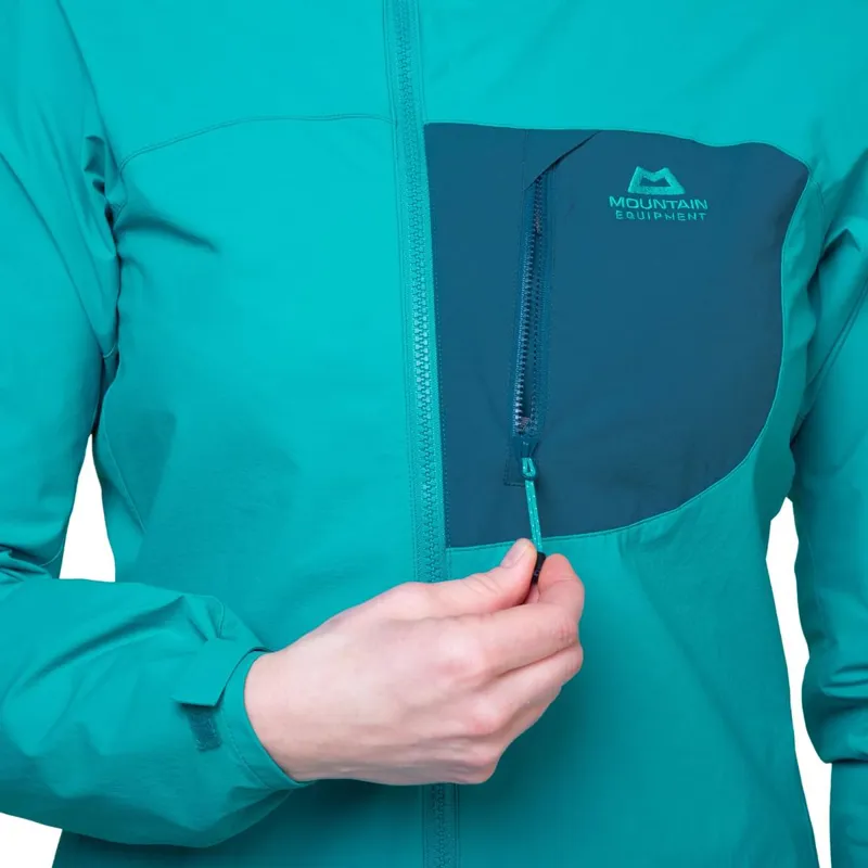 Mountain Equipment Women's Squall Hooded Jacket Topaz/Majolica-5