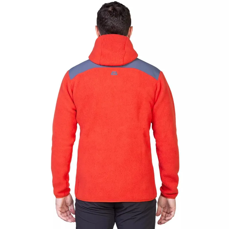 Mountain Equipment Men's Highpile Hoodie Red Rock/Ombre-2