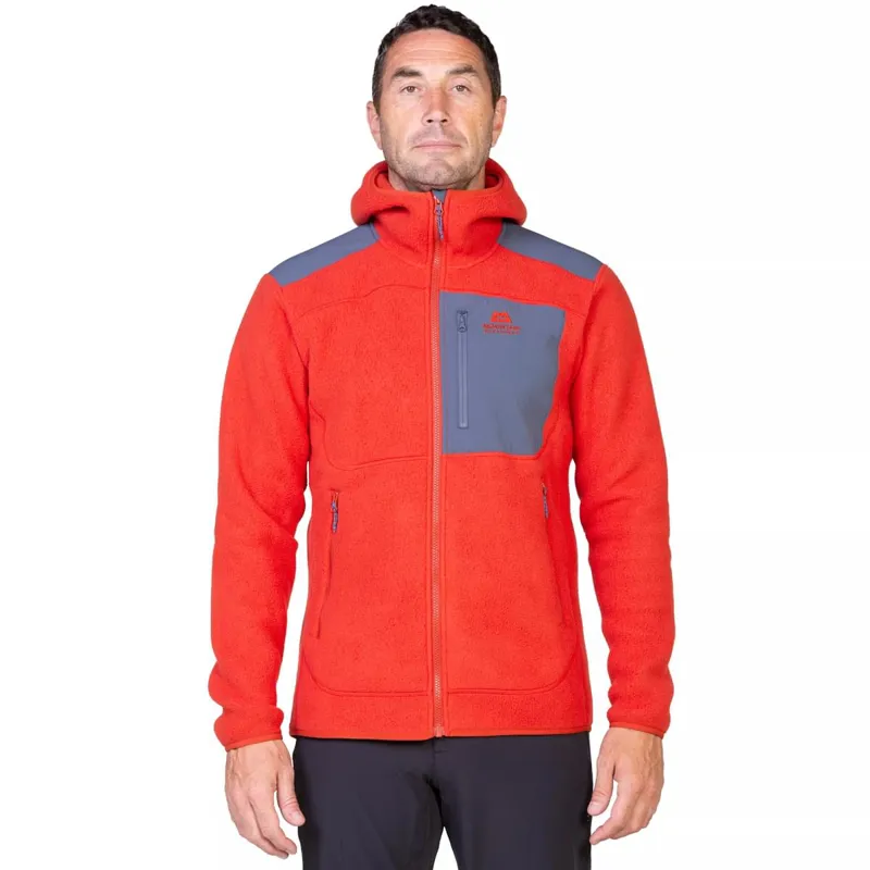 Mountain Equipment Men's Highpile Hoodie Red Rock/Ombre-1