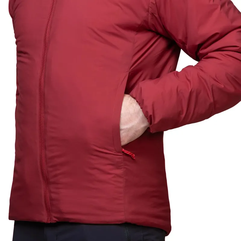 Mountain Equipment Men's Andola Hooded Jacket Merlot-6