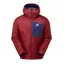 Mountain Equipment Men's Oreus Hooded Jacket Merlot/Admiral Blue