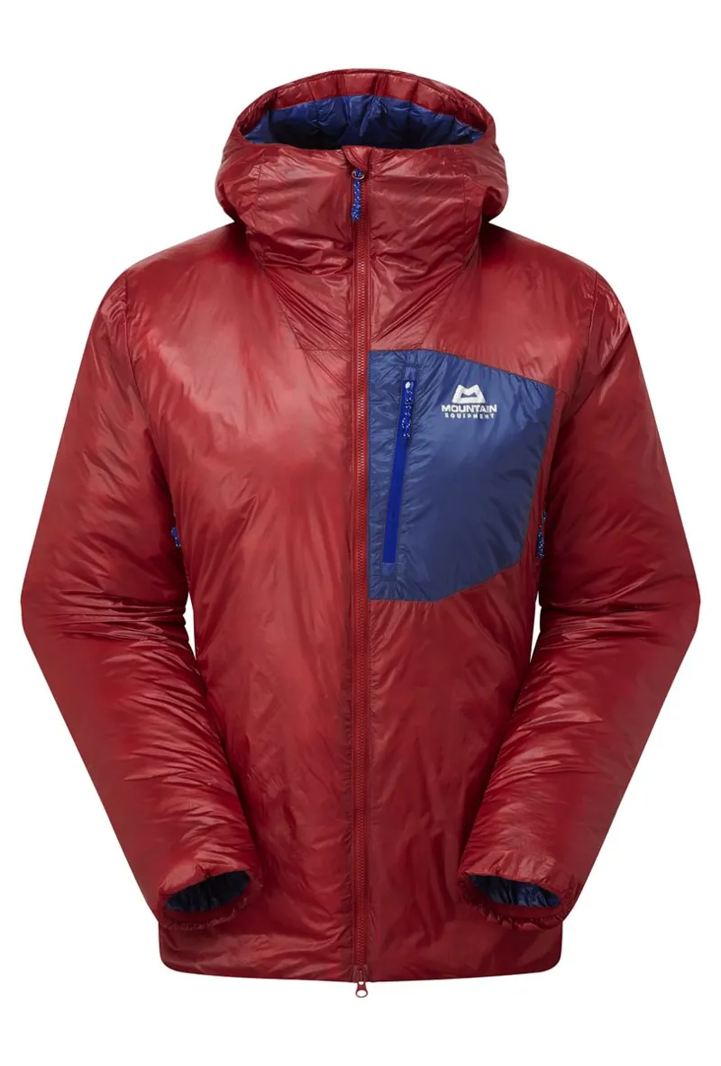 Mountain Equipment Women's Oreus Hooded Jacket Merlot/Admiral Blue