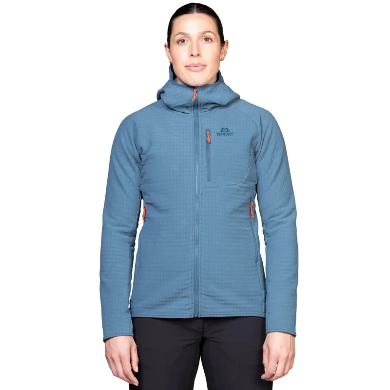 Mountain Equipment Women's Shroud Hooded Jacket Stellar Blue-1