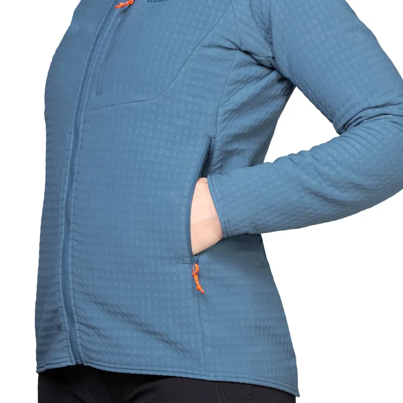 Mountain Equipment Women's Shroud Hooded Jacket Stellar Blue-4