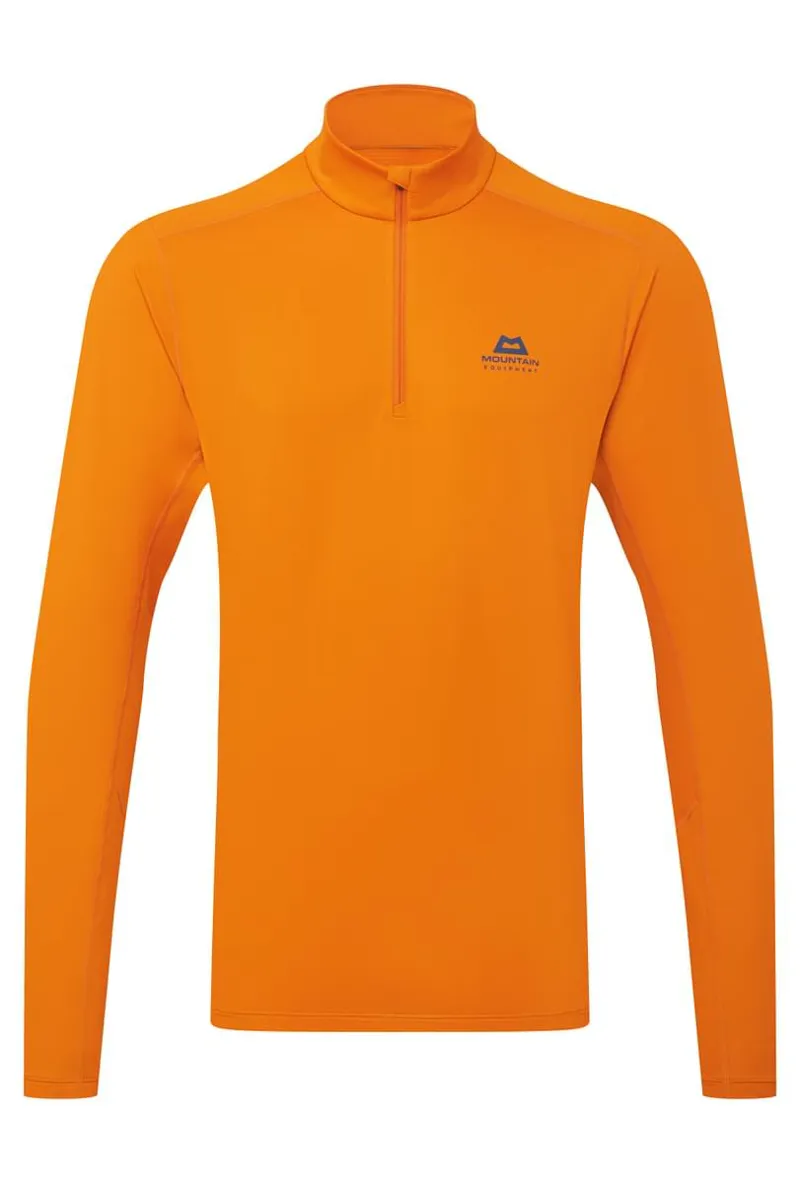 Mountain Equipment Men's Cerrig LS Zip T-Shirt Rust