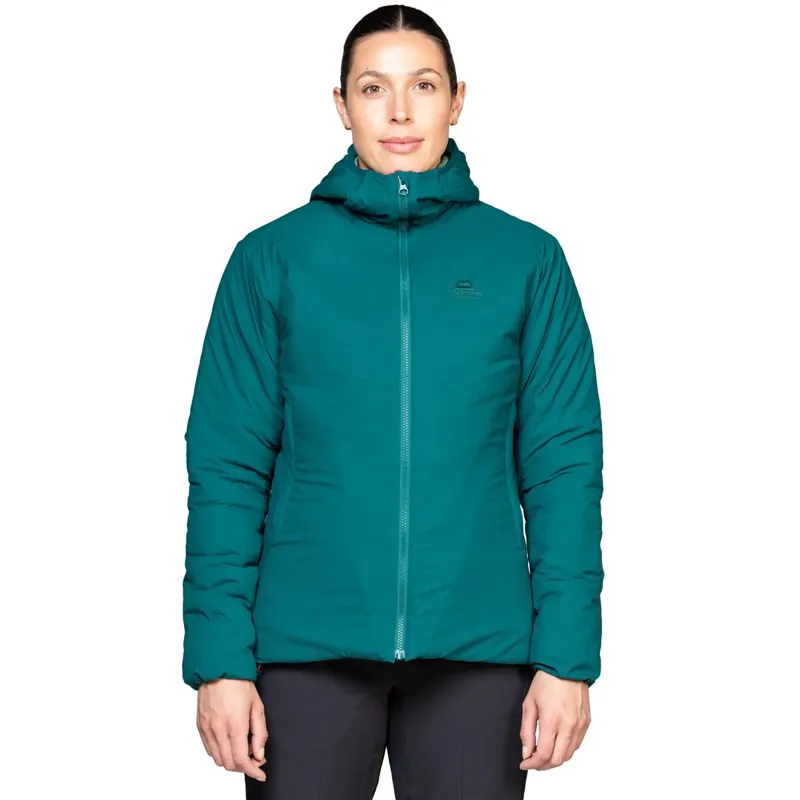 Mountain Equipment Women's Andola Hooded Jacket Deep Teal-1