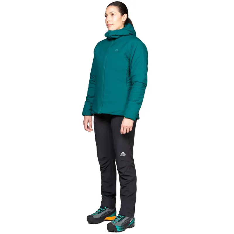 Mountain Equipment Women's Andola Hooded Jacket Deep Teal-4