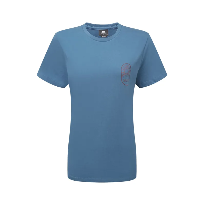 Mountain Equipment Women's Alpenglow T-Shirt Stellar Blue