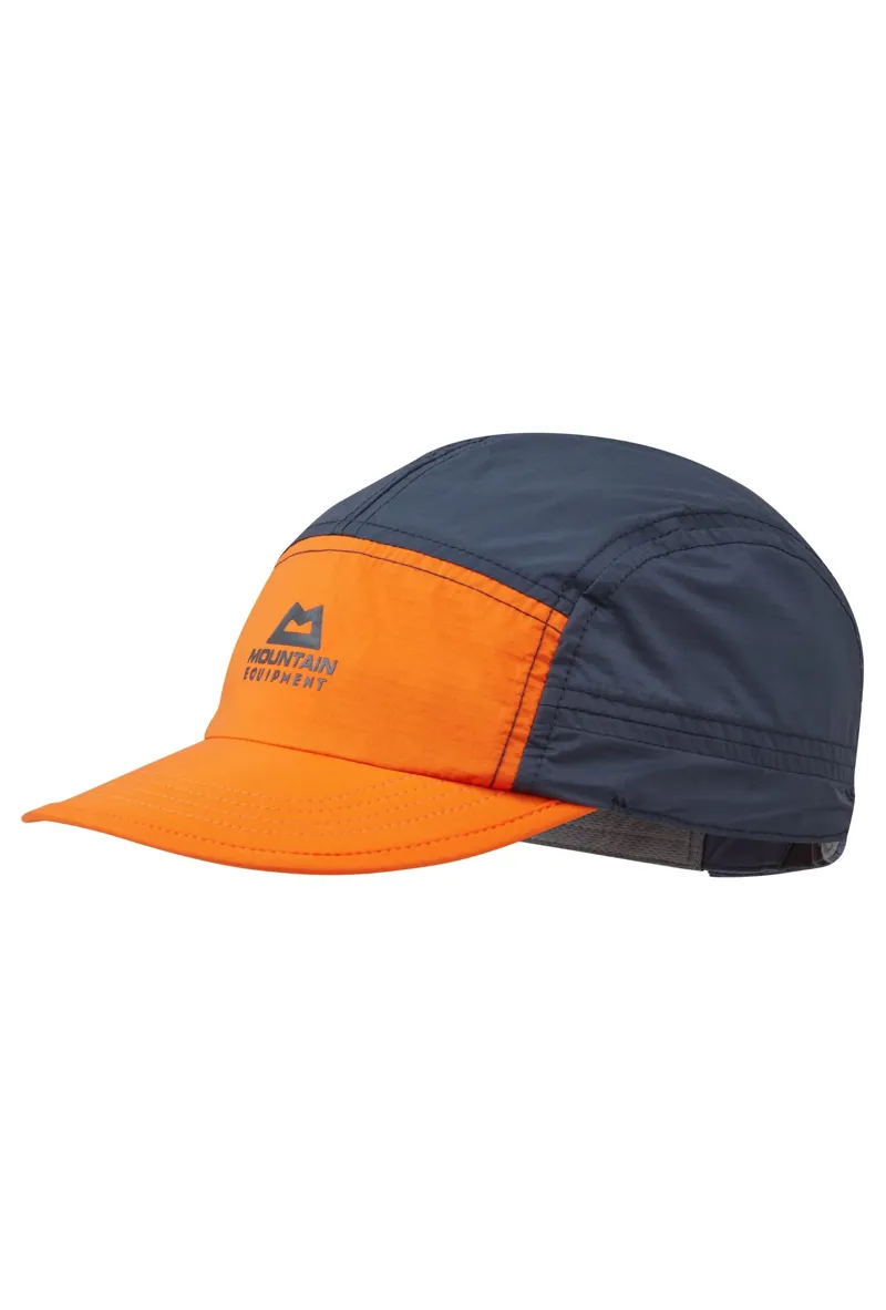 Mountain Equipment Aerofoil Cap Ember/Blue Nights
