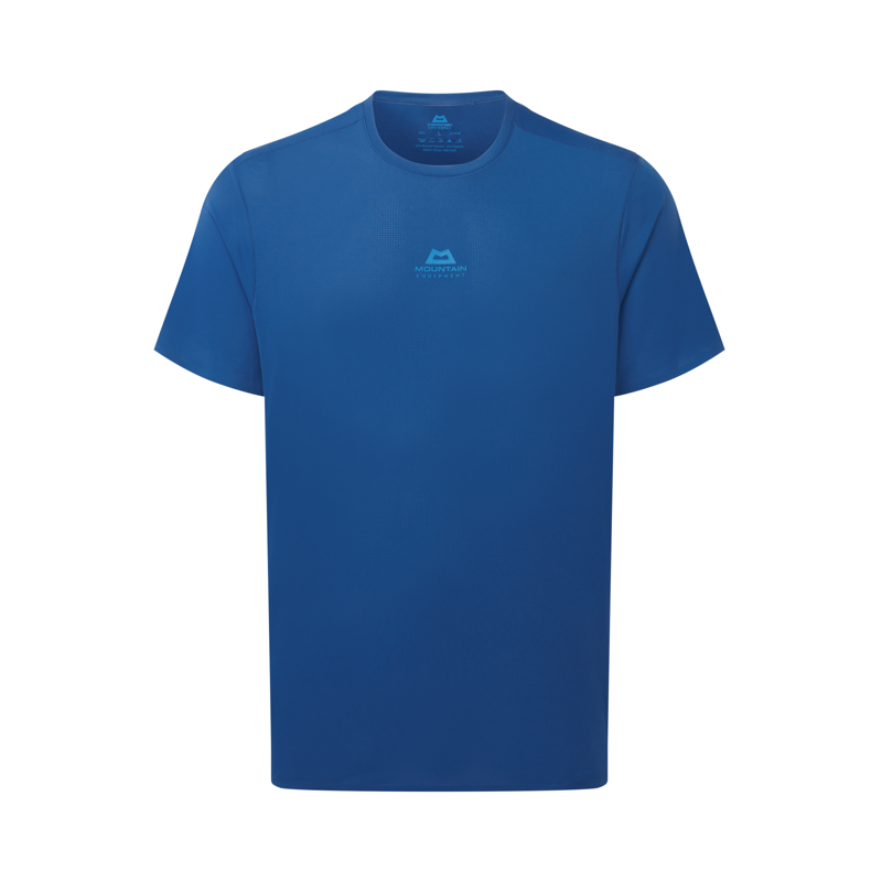 Mountain Equipment Mens Agilix Tee Admiral Blue