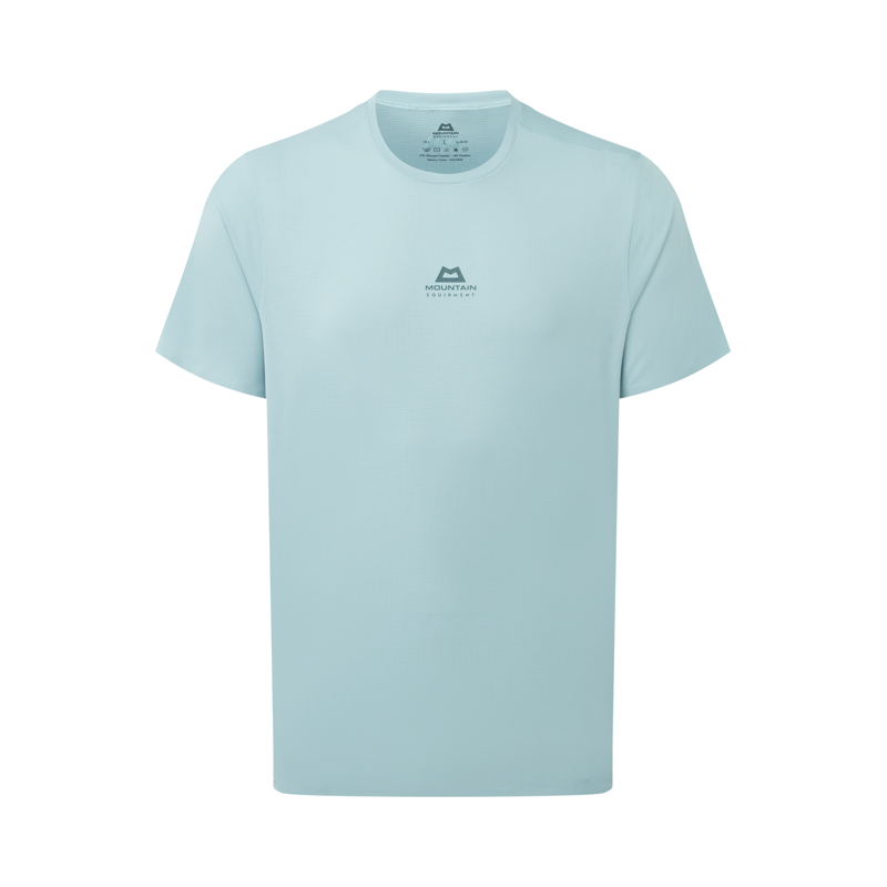 Mountain Equipment Mens Agilix Tee Stone Blue