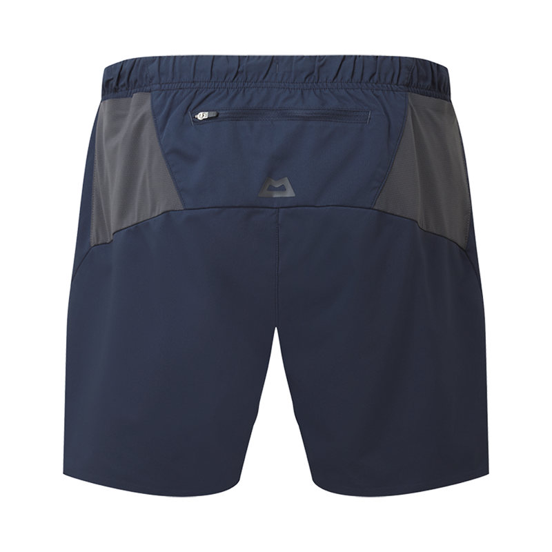 Mountain Equipment Mens Agilix Twin Shorts 5 inch Blue Nights-1