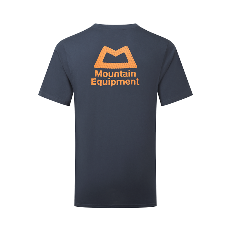 Mountain Equipment Mens Everest Tee Ombre Blue-1