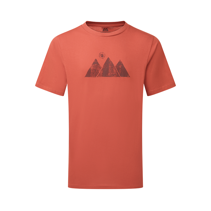 Mountain Equipment Mens Mountain Sun Tee Etruscan Red