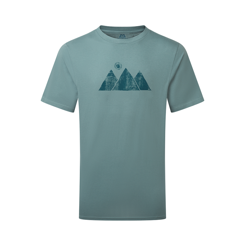 Mountain Equipment Mens Mountain Sun Tee Goblin Blue