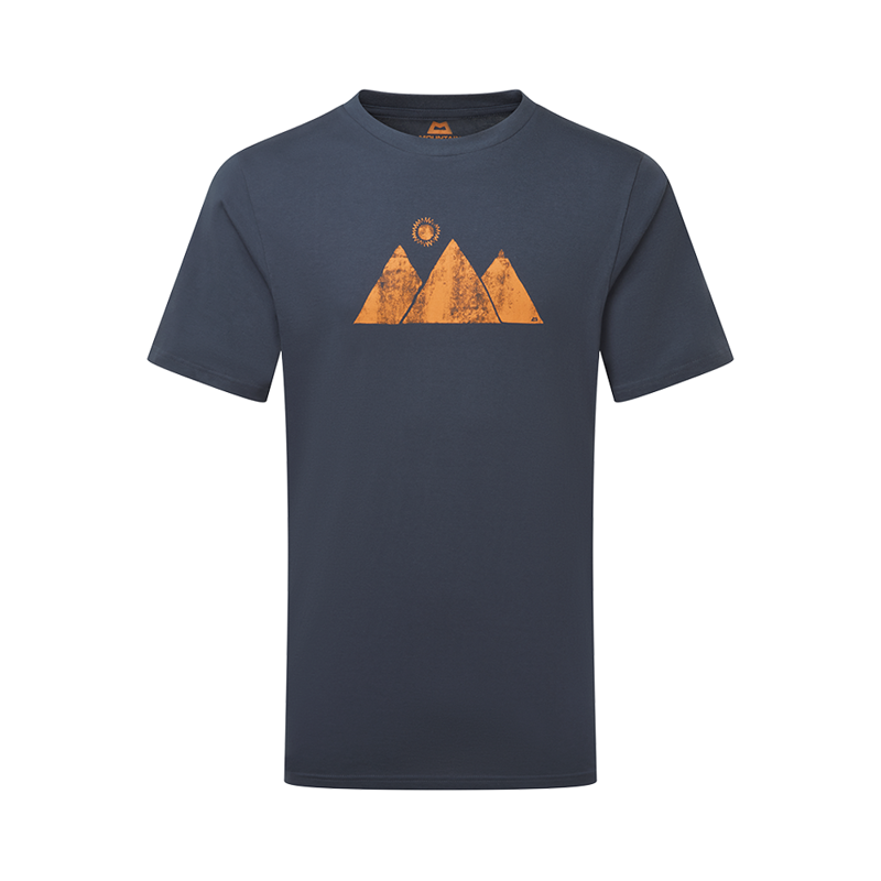 Mountain Equipment Mens Mountain Sun Tee Ombre Blue