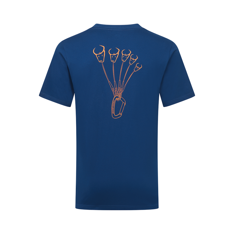 Mountain Equipment Mens Yorik On Wire Tee Admiral Blue-1