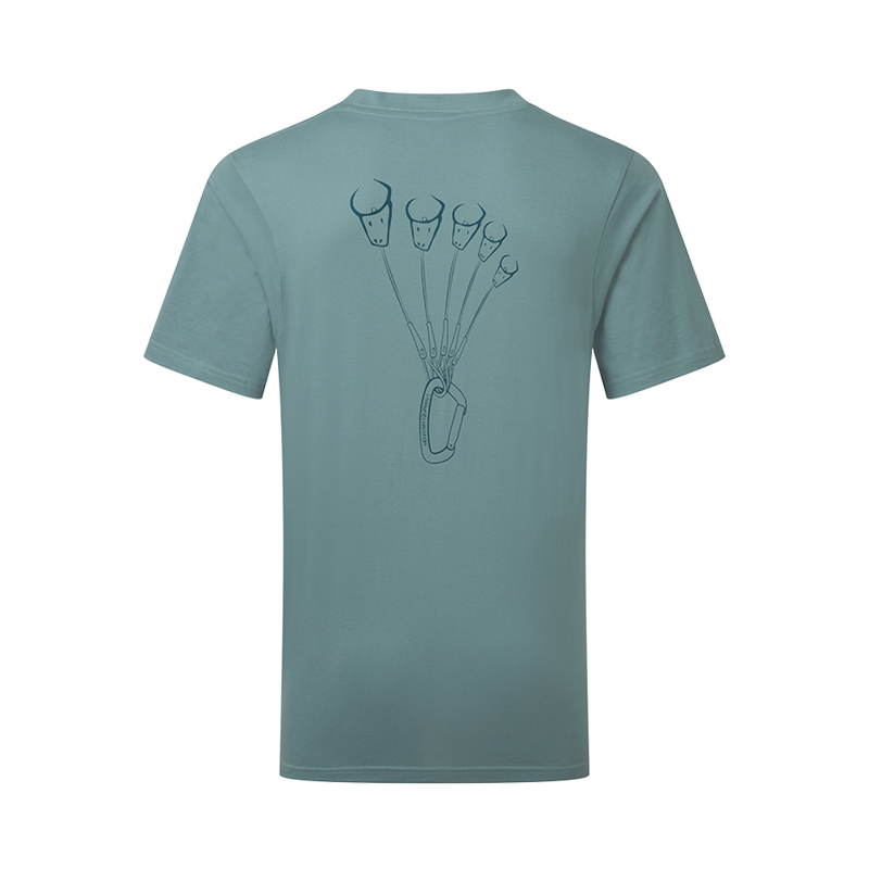 Mountain Equipment Mens Yorik On Wire Tee Goblin Blue-1