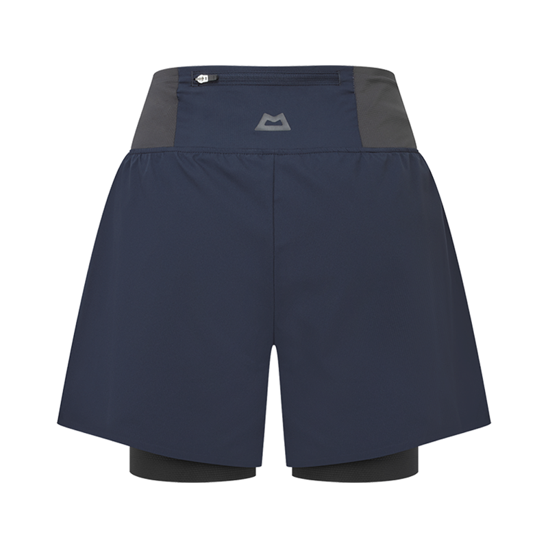 Mountain Equipment Womens Agilix Twin Short Blue Nights-1