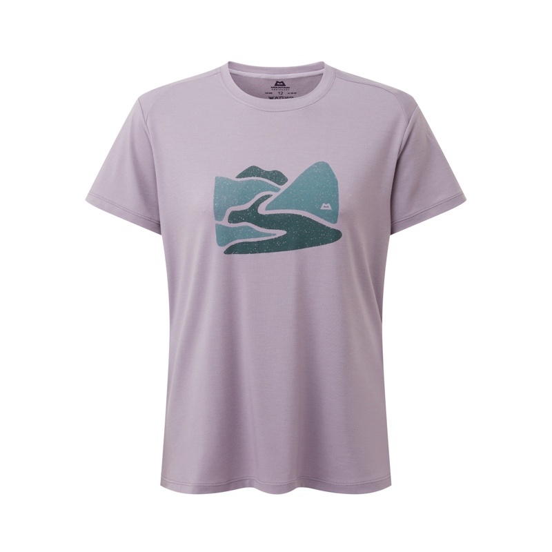 Mountain Equipment Womens Headpoint Graphic Tee Allium
