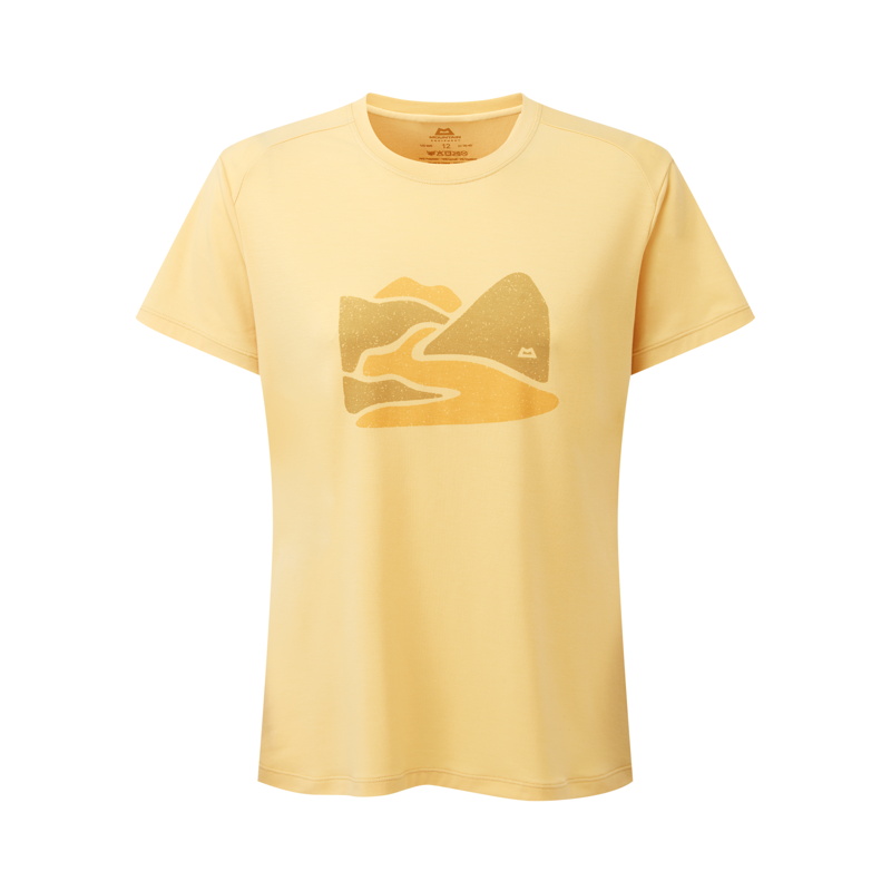 Mountain Equipment Womens Headpoint Graphic Tee Rattan