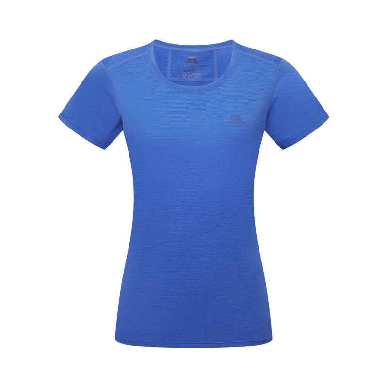 Mountain Equipment Womens Tempi SS Tee Vivid Blue